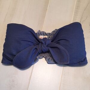 Mia Melon Bandeau “Denim Look” Top XS